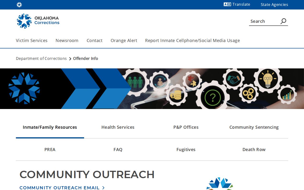 ODOC tentative discharge date guidance for Choctaw County release records